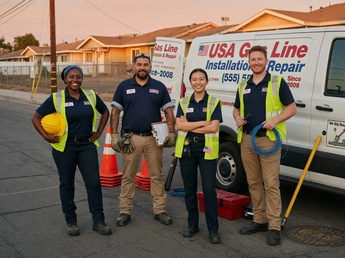 Gas Line Installation company in Jurupa Valley, CA